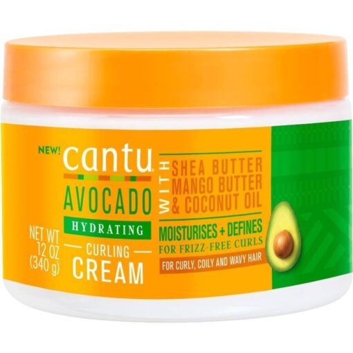 shop Cantu Avocado Curling Cream 340 gr. af Cantu - online shopping tilbud rabat hos shoppetur.dk