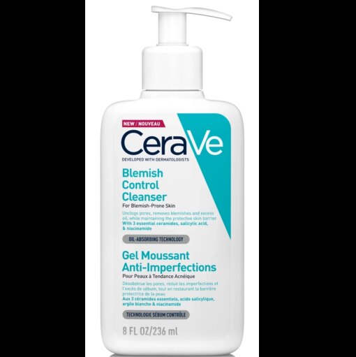 shop CeraVe Blemish Control Cleanser 236 ml af CeraVe - online shopping tilbud rabat hos shoppetur.dk