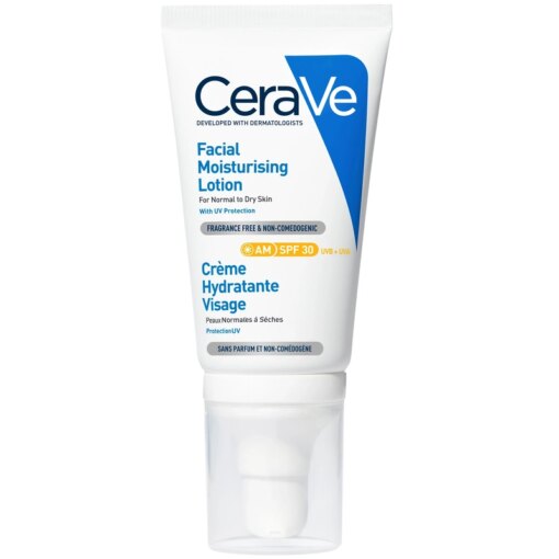 shop CeraVe Facial Moisturising Lotion SPF 30 - 52 ml af CeraVe - online shopping tilbud rabat hos shoppetur.dk