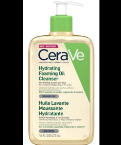 shop CeraVe Hydrating Foaming Oil Cleanser 473 ml af CeraVe - online shopping tilbud rabat hos shoppetur.dk