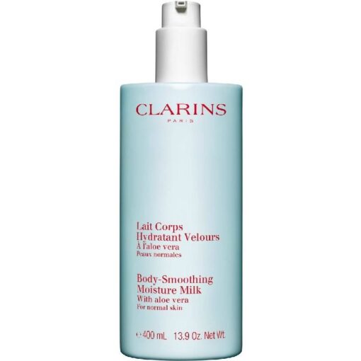 shop Clarins Body-Smoothing Moisture Milk With Aloe Vera 400 ml af Clarins - online shopping tilbud rabat hos shoppetur.dk