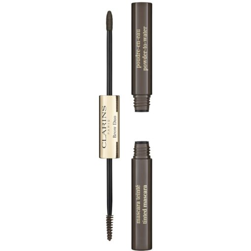 shop Clarins Brow Duo - 05 Dark Brown af Clarins - online shopping tilbud rabat hos shoppetur.dk