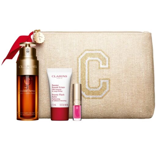 shop Clarins Double Serum Gift Set (Limited Edition) af Clarins - online shopping tilbud rabat hos shoppetur.dk