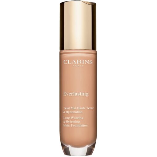 shop Clarins Everlasting Long-Wearing & Hydrating Matte Foundation 30 ml - 109C Wheat af Clarins - online shopping tilbud rabat hos shoppetur.dk