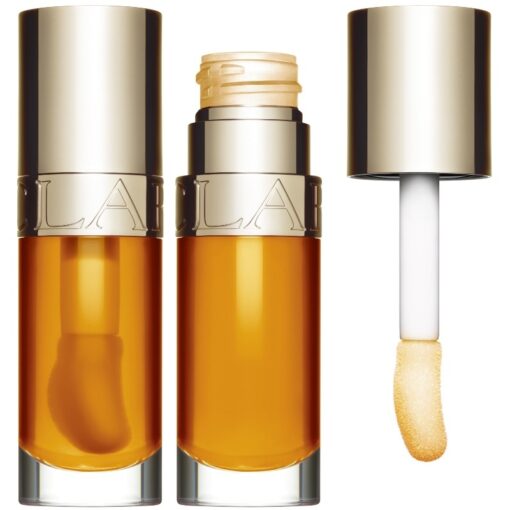 shop Clarins Instant Comfort Lip Oil 7 ml - 01 Honey af Clarins - online shopping tilbud rabat hos shoppetur.dk