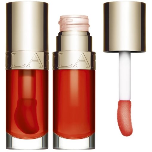 shop Clarins Instant Comfort Lip Oil 7 ml - 05 Apricot af Clarins - online shopping tilbud rabat hos shoppetur.dk