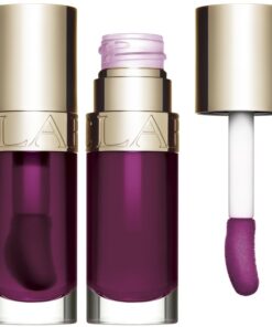 shop Clarins Instant Comfort Lip Oil 7 ml - 10 Plum af Clarins - online shopping tilbud rabat hos shoppetur.dk