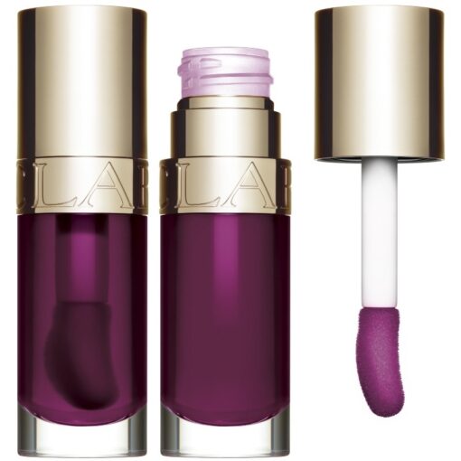 shop Clarins Instant Comfort Lip Oil 7 ml - 10 Plum af Clarins - online shopping tilbud rabat hos shoppetur.dk