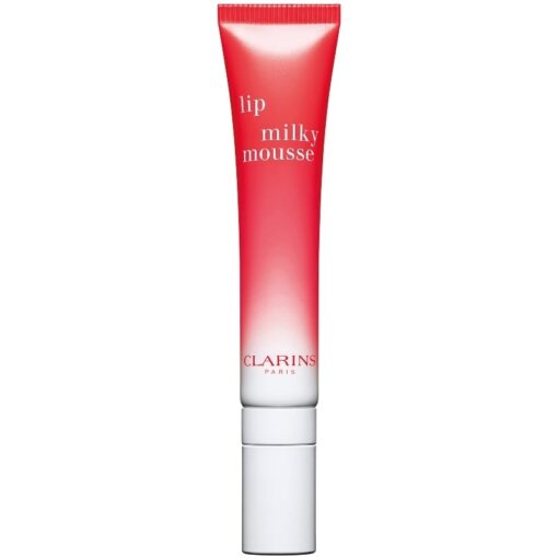 shop Clarins Lip Milky Mousse 10 ml - 01 Milky Strawberry af Clarins - online shopping tilbud rabat hos shoppetur.dk