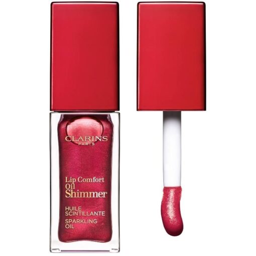 shop Clarins Lip Oil Shimmer 7 ml - 08 Burgundy Wine af Clarins - online shopping tilbud rabat hos shoppetur.dk