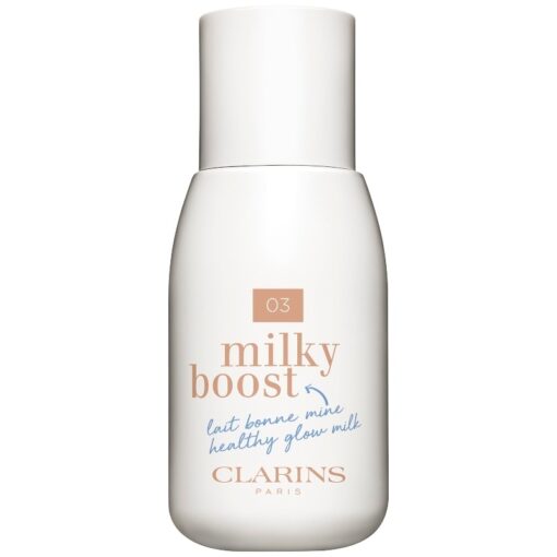 shop Clarins Milky Boost Skin-Perfecting Milk 50 ml - 03 Milky Cashew af Clarins - online shopping tilbud rabat hos shoppetur.dk