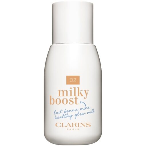 shop Clarins Milky Boost Skin-Perfecting Milk 50 ml - Milky Nude 02 af Clarins - online shopping tilbud rabat hos shoppetur.dk