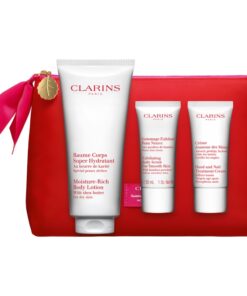 shop Clarins Moisture Rich Body Lotion Gift Set (Limited Edition) af Clarins - online shopping tilbud rabat hos shoppetur.dk