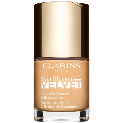 shop Clarins Skin Illusion Velvet Foundation 30 ml - 105N af Clarins - online shopping tilbud rabat hos shoppetur.dk