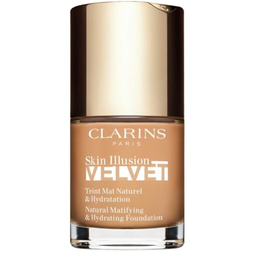 shop Clarins Skin Illusion Velvet Foundation 30 ml - 112C af Clarins - online shopping tilbud rabat hos shoppetur.dk