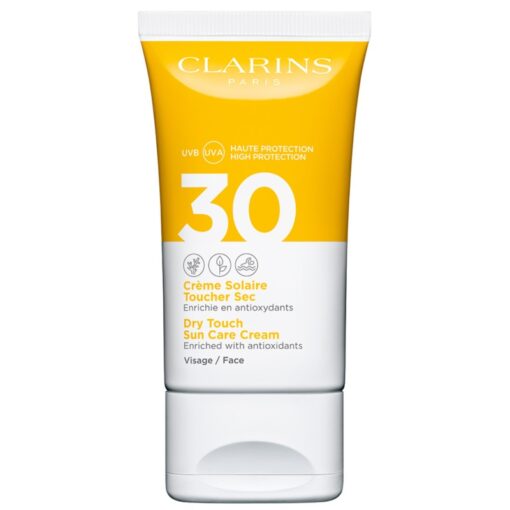 shop Clarins Sun Care Face Cream Dry Touch SPF 30 - 50 ml af Clarins - online shopping tilbud rabat hos shoppetur.dk