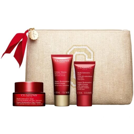 shop Clarins Super Restorative Gift Set (Limited Edition) af Clarins - online shopping tilbud rabat hos shoppetur.dk