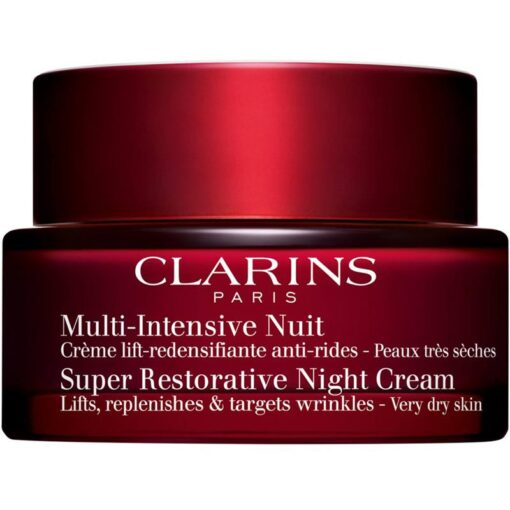 shop Clarins Super Restorative Night Cream 50 ml - Very Dry Skin af Clarins - online shopping tilbud rabat hos shoppetur.dk