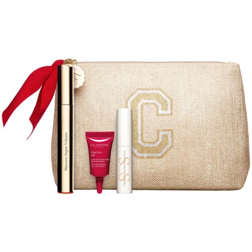 shop Clarins Supra Volume Mascara Gift Set (Limited Edition) af Clarins - online shopping tilbud rabat hos shoppetur.dk