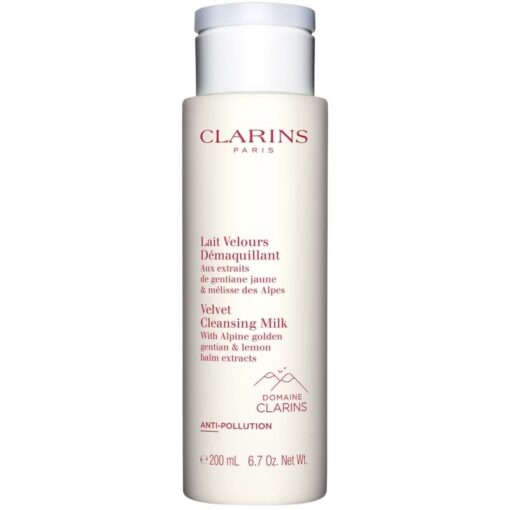 shop Clarins Velvet Cleansing Milk 200 ml af Clarins - online shopping tilbud rabat hos shoppetur.dk