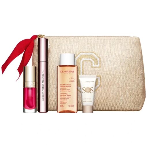 shop Clarins Wonder Perfect Mascara 4D Gift Set (Limited Edition) af Clarins - online shopping tilbud rabat hos shoppetur.dk