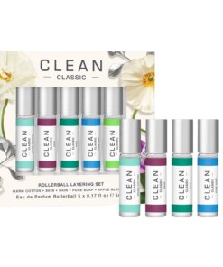 shop Clean Perfume Rollerball Layering Set 5 x 5 ml (Limited Edition) af Clean - online shopping tilbud rabat hos shoppetur.dk