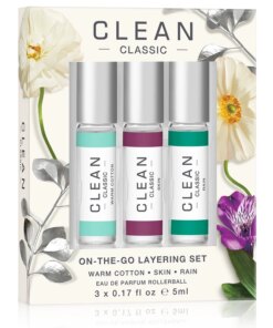 shop Clean Perfume Rollerball Layering Trio 3 x 5 ml (Limited Edition) af Clean - online shopping tilbud rabat hos shoppetur.dk