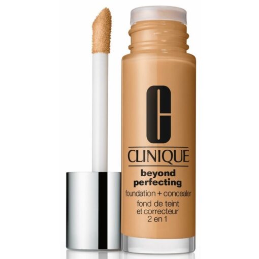 shop Clinique Beyond Perfecting Foundation + Concealer 30 ml - Toasted Wheat af Clinique - online shopping tilbud rabat hos shoppetur.dk