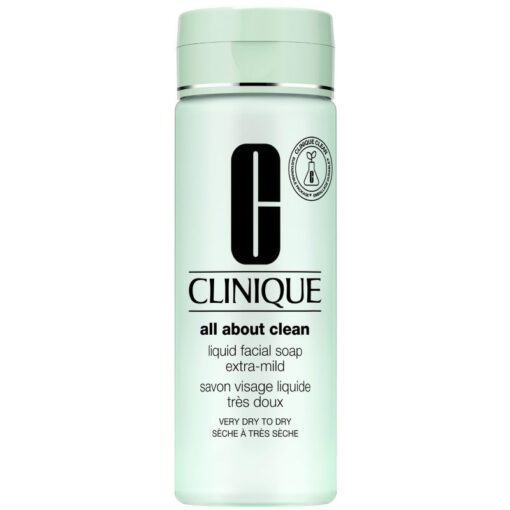 shop Clinique Liquid Facial Soap Extra-Mild Cleanser Very Dry/Dry Skin 200 ml af Clinique - online shopping tilbud rabat hos shoppetur.dk