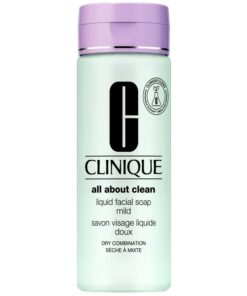 shop Clinique Liquid Facial Soap Mild Cleanser Dry/Combination Skin 200 ml af Clinique - online shopping tilbud rabat hos shoppetur.dk