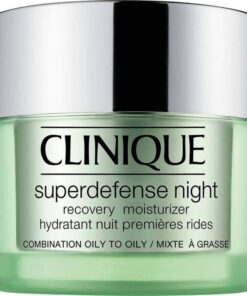 shop Clinique Superdefense Night Recovery Moisturizer Combination Oily To Oily 50 ml af Clinique - online shopping tilbud rabat hos shoppetur.dk