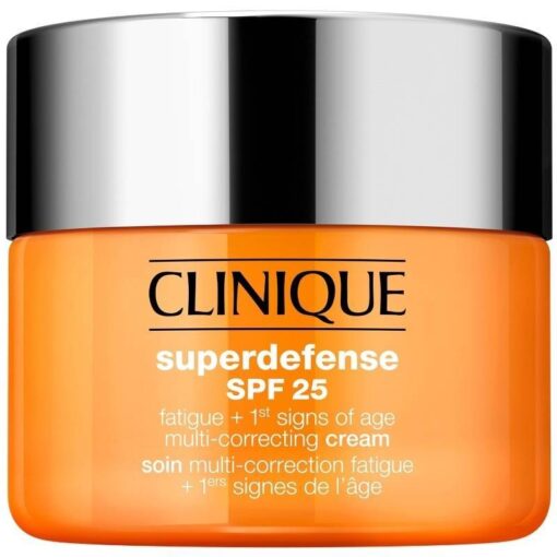 shop Clinique Superdefense SPF 25 Fatigue Multi-Correcting Face Cream Very Dry + Dry/Combination Skin 30 ml af Clinique - online shopping tilbud rabat hos shoppetur.dk