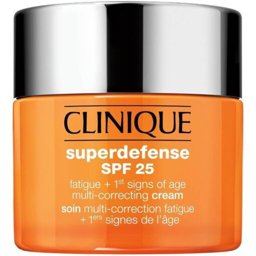 shop Clinique Superdefense SPF 25 Multi-Correcting Face Cream 50 ml - Very Dry + Comb. Skin af Clinique - online shopping tilbud rabat hos shoppetur.dk