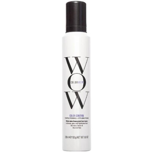 shop Color WOW Color Control Purple Toning And Styling Foam 200 ml af Color WOW - online shopping tilbud rabat hos shoppetur.dk