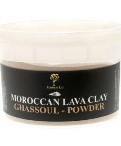 shop Cosmos Co Moroccan Lava Clay Ghassoul - Powder 200 gr. af Cosmos Co - online shopping tilbud rabat hos shoppetur.dk