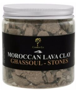 shop Cosmos Co Moroccan Lava Clay Ghassoul - Stones 200 gr. af Cosmos Co - online shopping tilbud rabat hos shoppetur.dk