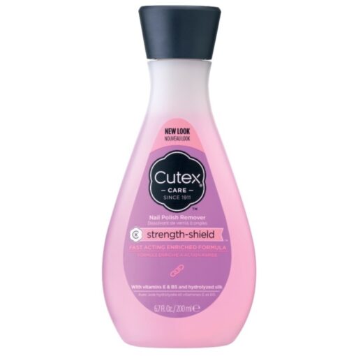 shop Cutex Nail Polish Remover Strength Shield 200 ml af Cutex - online shopping tilbud rabat hos shoppetur.dk