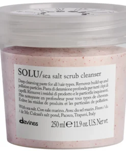 shop Davines SOLU Sea Salt Scrub Cleanser 250 ml af Davines - online shopping tilbud rabat hos shoppetur.dk