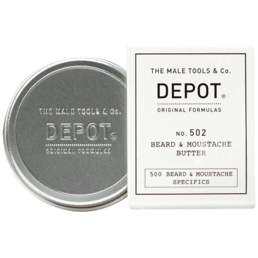 shop Depot No. 502 Beard & Moustache Butter 30 ml (U) af Depot The Male Tools & Co - online shopping tilbud rabat hos shoppetur.dk