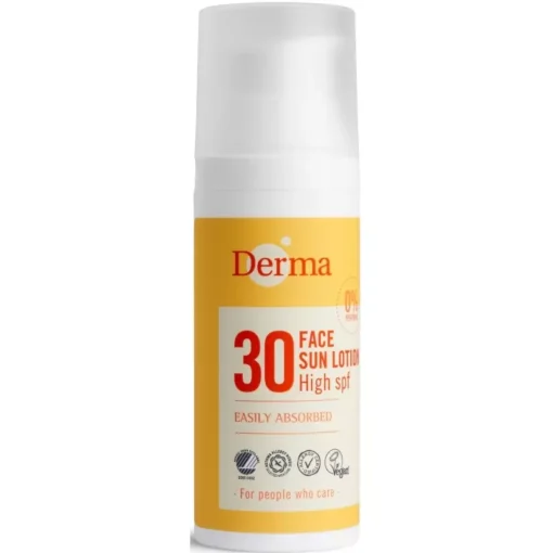 shop Derma Face Sun Lotion SPF 30 - 50 ml af Derma - online shopping tilbud rabat hos shoppetur.dk