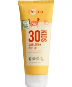 shop Derma Kids Sun Lotion SPF 30 - 200 ml af Derma - online shopping tilbud rabat hos shoppetur.dk