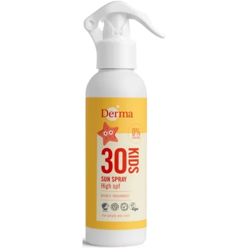 shop Derma Kids Sun Spray SPF 30 - 200 ml af Derma - online shopping tilbud rabat hos shoppetur.dk