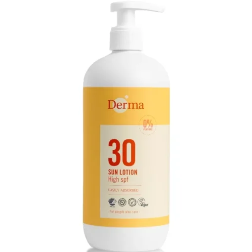 shop Derma Sun Lotion SPF 30 - 500 ml af Derma - online shopping tilbud rabat hos shoppetur.dk