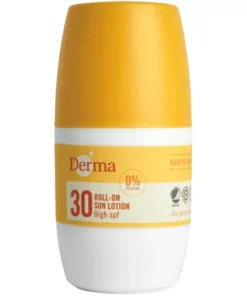 shop Derma Sun Roll-On Sun Lotion SPF 30 - 50 ml af Derma - online shopping tilbud rabat hos shoppetur.dk