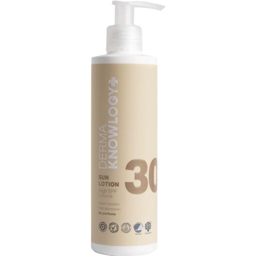 shop DermaKnowlogy Sun Lotion SPF 30 - 200 ml af DermaKnowlogy - online shopping tilbud rabat hos shoppetur.dk