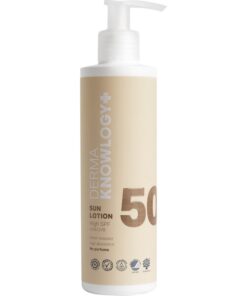 shop DermaKnowlogy Sun Lotion SPF 50 - 200 ml af DermaKnowlogy - online shopping tilbud rabat hos shoppetur.dk