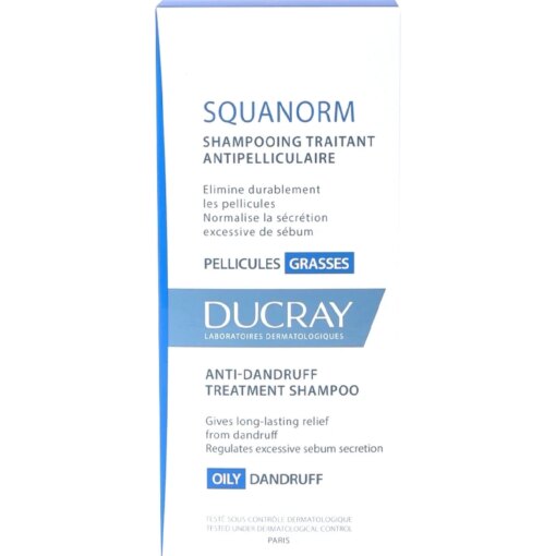 shop Ducray Squanorm Anti-Dandruff Treatment Shampoo 200 ml af Ducray - online shopping tilbud rabat hos shoppetur.dk