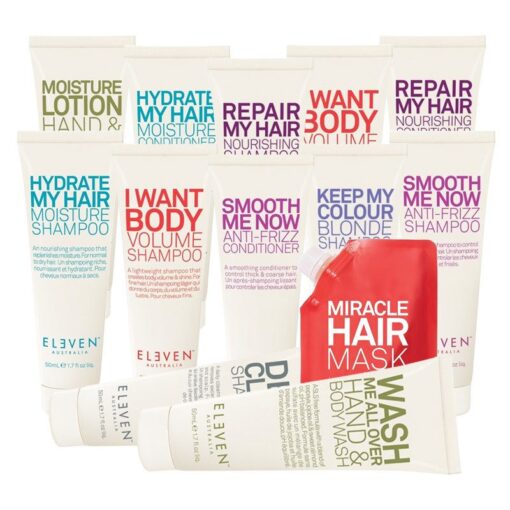 shop ELEVEN Australia 3 x Hair- & Body Care Travel Size af ELEVEN Australia - online shopping tilbud rabat hos shoppetur.dk