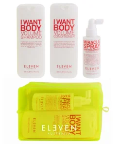 shop Eleven Australia Trio Neon Gift Bag - Volume (Limited Edition) af ELEVEN Australia - online shopping tilbud rabat hos shoppetur.dk