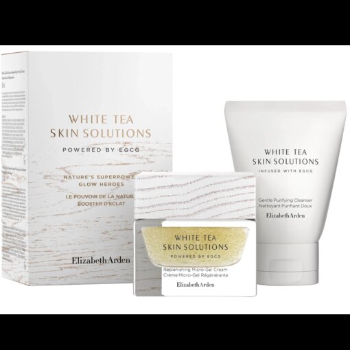 shop Elizabeth Arden White Tea Skin Solutions Gift Set (Limited Edition) af Elizabeth Arden - online shopping tilbud rabat hos shoppetur.dk